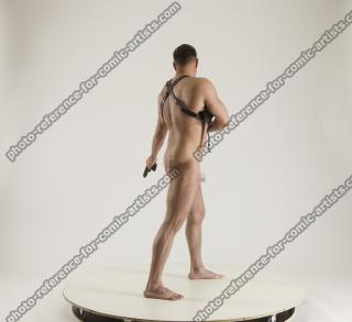 2020 01 MICHAEL DIFFRENT POSES WITH GUN (6)